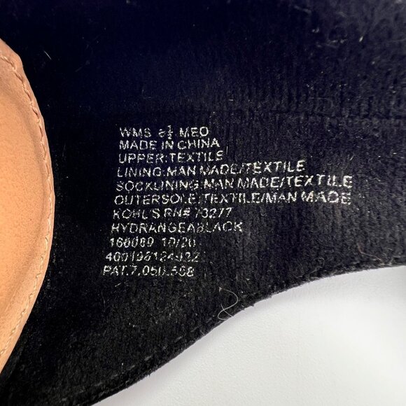 Lauren Conrad Hydrangea Womens Shoes Size 6.5 Black Suede Ankle Strap Block Heel - Picture 3 of 15